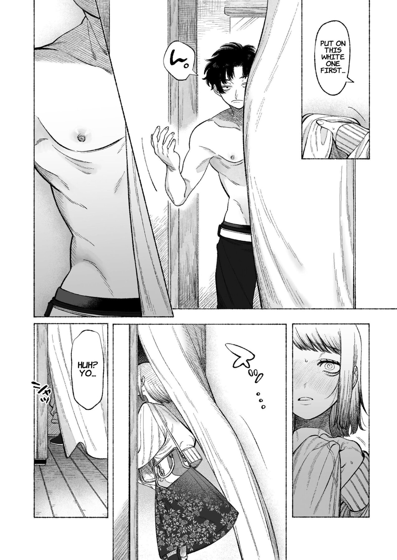 Hentai Manga Comic-My Sadistic Boyfriend Tetsu-kun Wants Me To Tease His Nipples!-Read-12